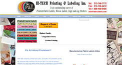 Desktop Screenshot of fabriclabels.com